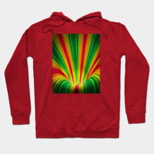 Trippy tunnel silhou optic Hoodie